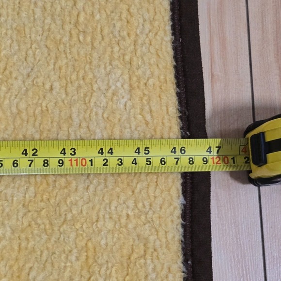 Vintage Biederlack Reversible Blanket Teddy Bear with Honey Pot Throw USA - Picture 7 of 8